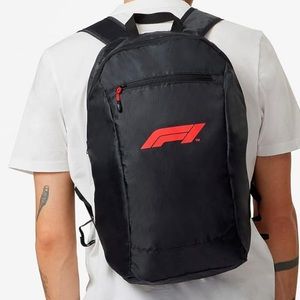 SOLD NWT Officially licensed Formula 1 Packable Backpack